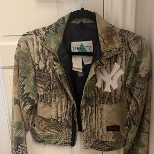 Camouflage Jacket with NY Patch